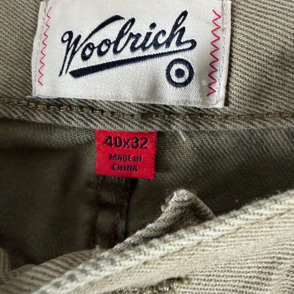 WOOLRICH Men's Mid-Rise Straight Fit Cargo Pants - Woolrich Size 40x32, & 42x32 - Picture 12 of 13
